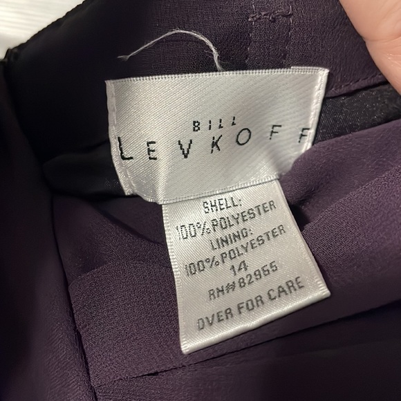 Bill Levkoff one shoulder bridesmaid dress - Picture 6 of 7